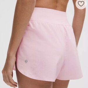 Lululemon High Rise Split Short 3" Blissful Pink Brand New with Tags